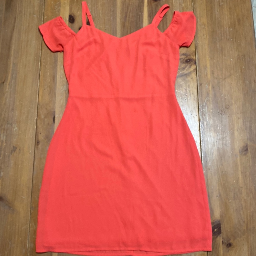 Coral Express Cocktail Dress